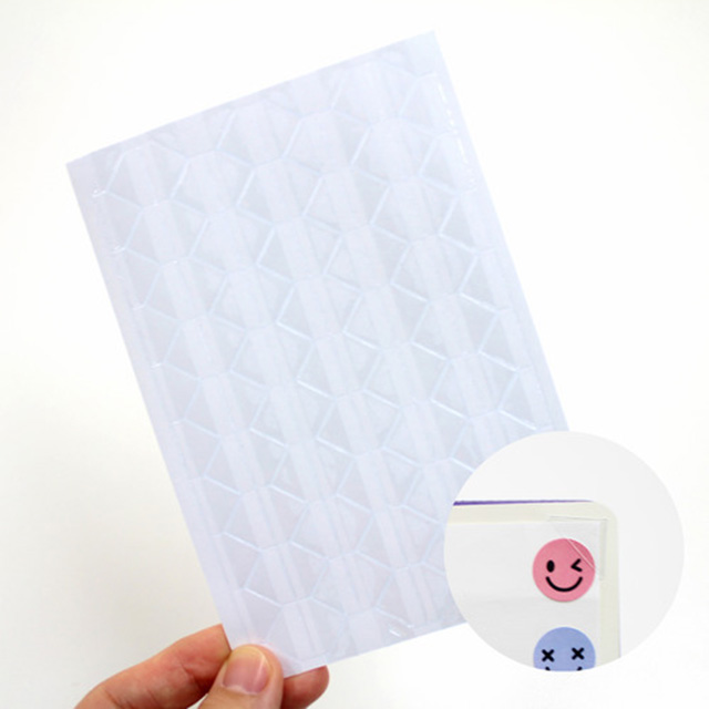 DA5481 투명사진코너스티커